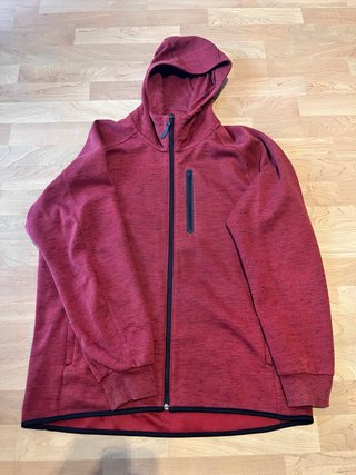 Sudadera Uniqlo Roja con Cremallera