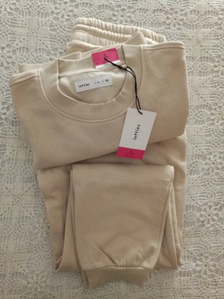 Chándal Lefties Beige Talla L
