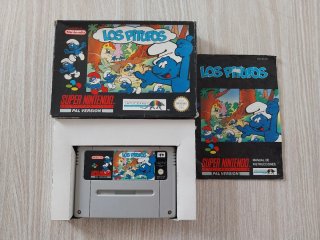 LOS PITUFOS PAL ESPAÑA SUPER NINTENDO