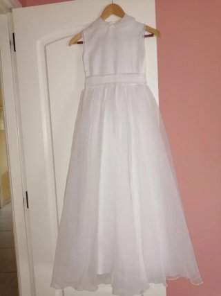 Traje de Comunión Blanco Talla 9/115 zapatos n*35