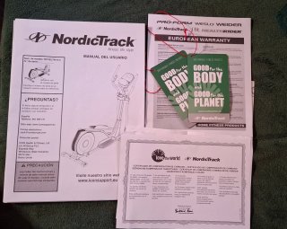 Bicicleta Elíptica NordicTrack E5.0