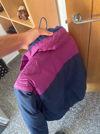 Abrigo Rox Azul y Morado Talla M