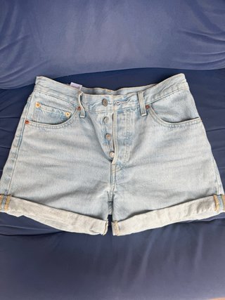 Shorts Vaqueros Levi's 501 Talla S