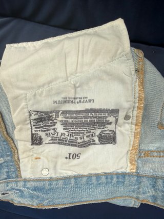 Shorts Vaqueros Levi's 501 Talla S