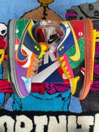 Nike Dunk Low Mario Bros Multicolor