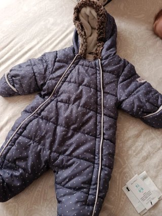 Buzo abrigo bebé Obaibi 6-9 meses