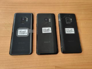 Lote 3 Samsung Galaxy S9 64GB Negro a Reparar