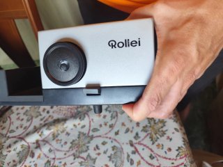 Proyector de diapositivas con autofocus