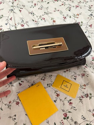 Bolso Fendi Baguette Vintage Charol Negro