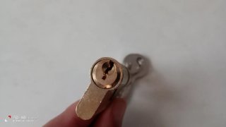 Bombín de cerradura 60mm