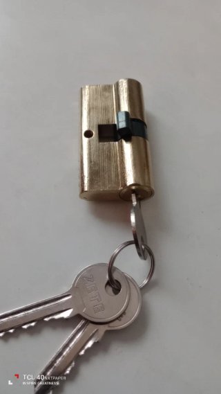 Bombín de cerradura 60mm
