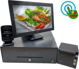 Kit TPV Doble Restaurante HP RP9 G, RAM16 SSD240