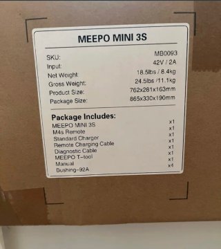 Skate Eléctrico Meepo 3S