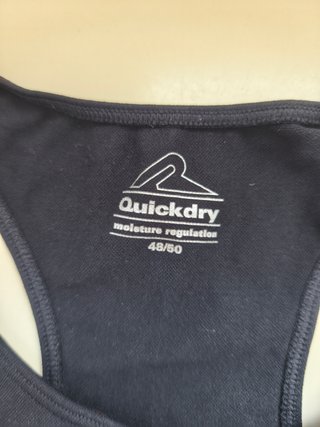 Top deportivo C&A Quickdry negro T48/50 fitness