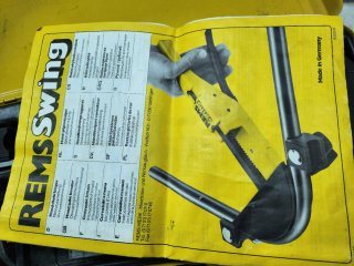 Curvadora de Tubos Rems  Manual con Maletín