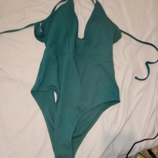 Bañador Teal Halter