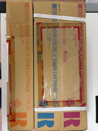 Set 3 toners Ricoh Type 245 HY