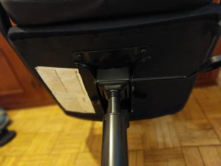 Silla de oficina negra