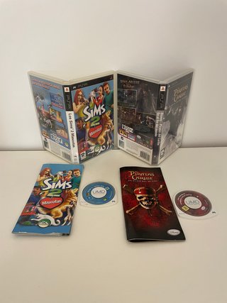 Sims 2 y Piratas del Caribe psp 🇪🇸