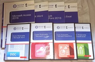 Curso office libros+dvd