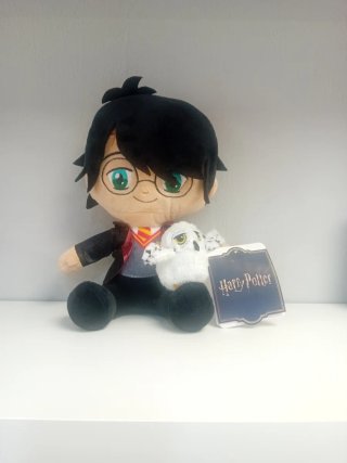 Muñeco Harry Potter con Hedwig