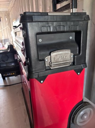 Carro de herramientas Würth rojo