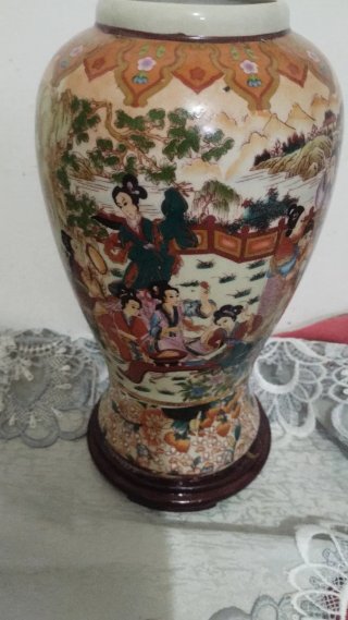 Vaso Antico Ceramica Made in China.Misura 24/12