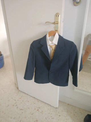 Traje niño camisa talla 31,Amer 6,pant 8
