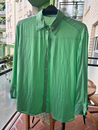 Camisa Verde de Mujer
