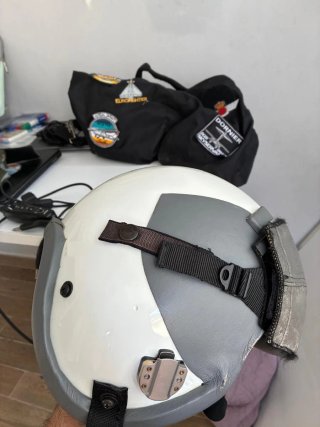 Casco Piloto HGU-55 Auriculares Bose A20 bluetooth