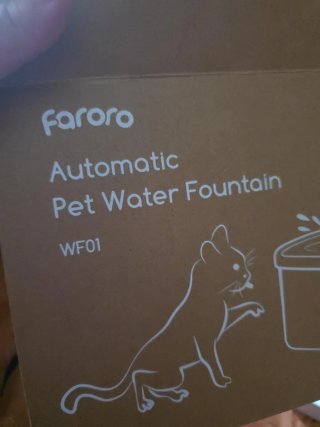 Fuente Automática de Agua Faroro WF01