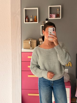 Jersey de Lana Gris Shein
