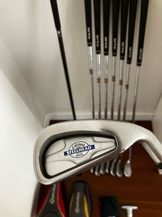 Hierros Callaway X-14, Driver R7 y M.3 R580 TMade