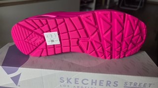 Zapatillas Skechers Rosa Fucsia Talla 38