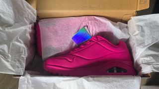 Zapatillas Skechers Rosa Fucsia Talla 38