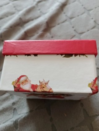 Scatolina Natale Rossa e Bianca