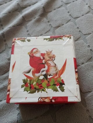 Scatolina Natale Rossa e Bianca