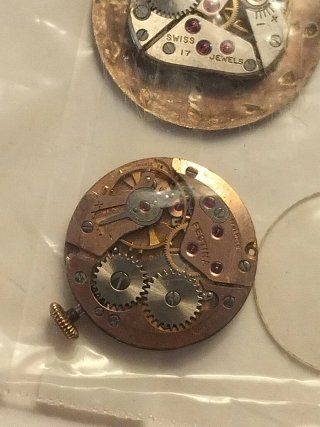 Lote de Mecanismos y movimientos de Relojes