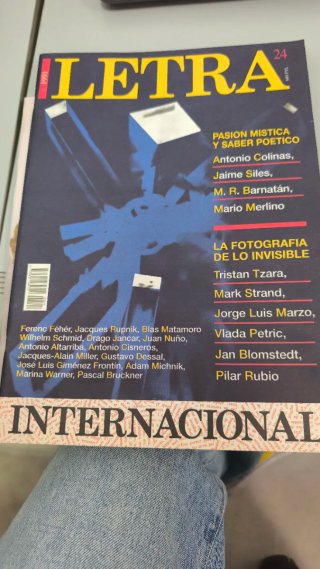 Revistas Letra Internacional Nº 24