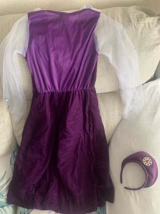 Disfraz Medieval Princesa Morado talla 5-6