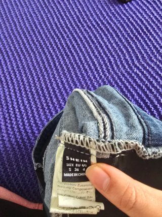 Shorts Premamá Vaqueros