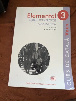Veus Elemental 3. Llibre d'exercicis i gramàtica