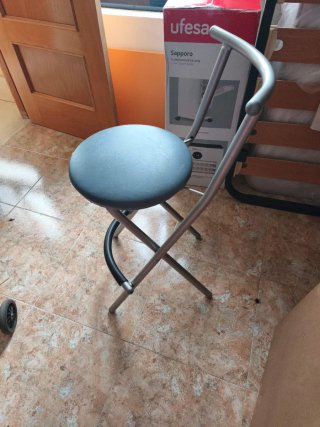 Banco Alto Plegable