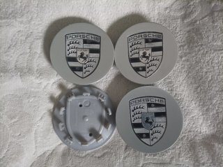 Tapabuje Porsche 76mm P-N centro rueda llanta logo