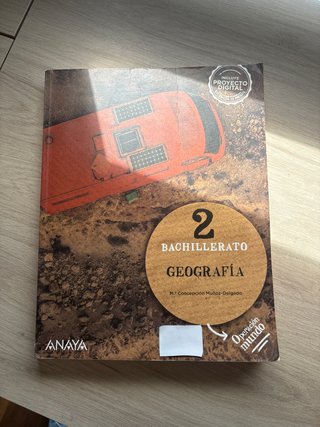 Libro de texto 2 bachillerato. Buen estado.