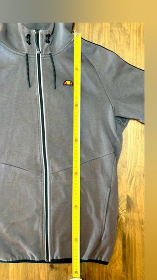Sudadera Ellesse Paviso Full-Zip  Grey - Size S