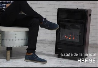 Estufa de Gas Butano Llama Azul