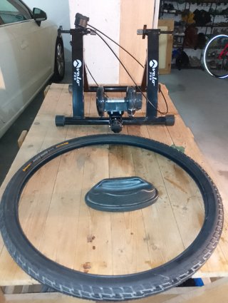 Rodillo para bicicleta y accesorios Velo Pro