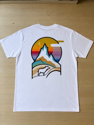 Camiseta Kordura Blanca Estampada