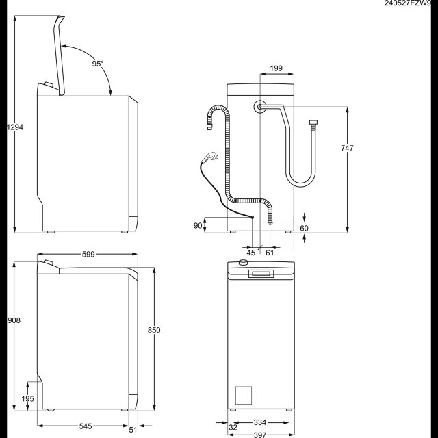 Lavadora Carga Superior Electrolux EN6T4722NF